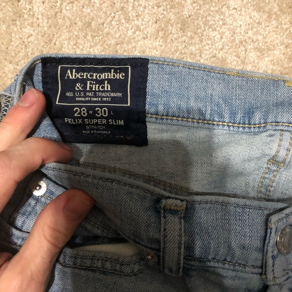 Abercrombie and Fitch Felix Super Slim Jeans - Picture 2 of 4